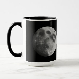 Taza Mug digital de luna llena