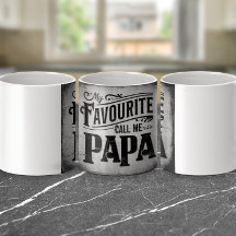 Mug divertida para papá - Día del padre y regalo d