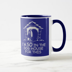 Taza Mug DOG HOUSE - elegir estilo y color