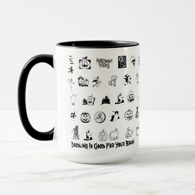 Taza Mug Doodling (Izquierda)