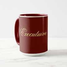 mug ejecutivo Color del vino