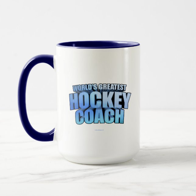 Taza Mug, el mejor entrenador de hockey del mundo (Izquierda)