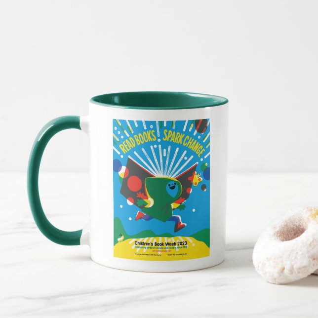 Taza Mug en la Semana del Libro Infantil 2023 (Con donut)
