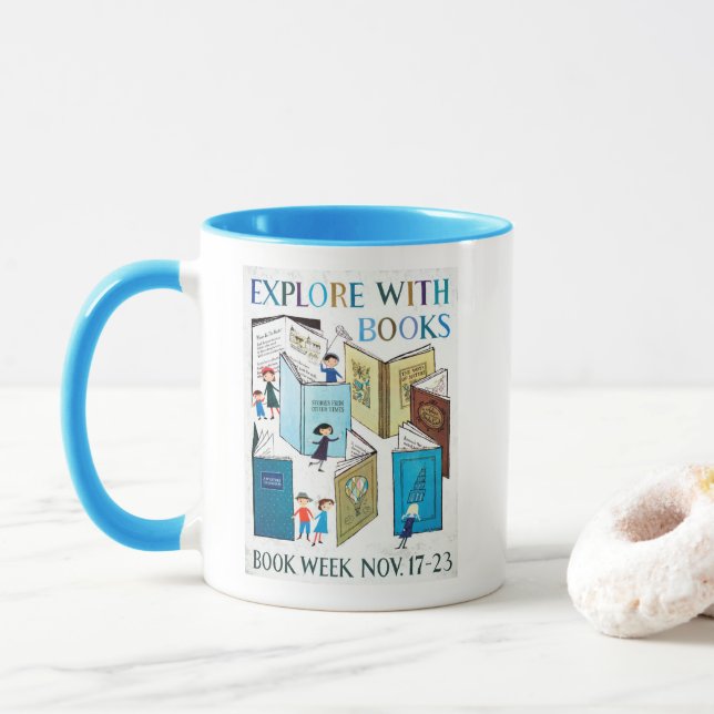 Taza Mug en la Semana del Libro Infantil de 1957 (Con donut)
