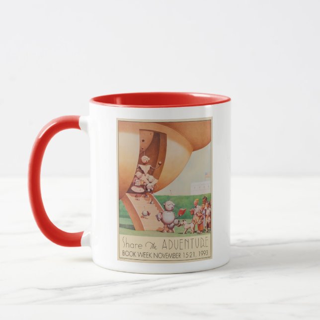 Taza Mug en la Semana del Libro Infantil de 1993 (Izquierda)