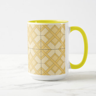 Taza Mug - Entramado trenzado en tres sombras