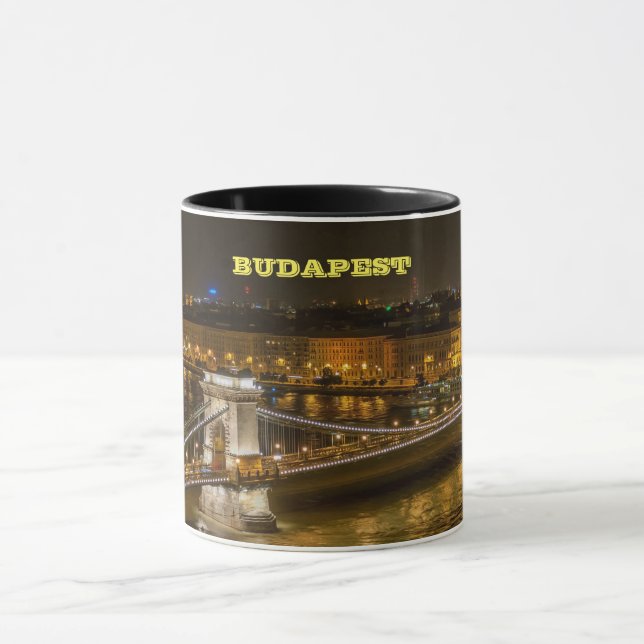 Taza Mug escénica de Budapestt (Centro)