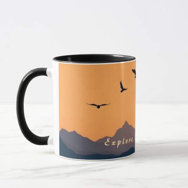Taza Mug “Explore Without Limits” (Izquierda)