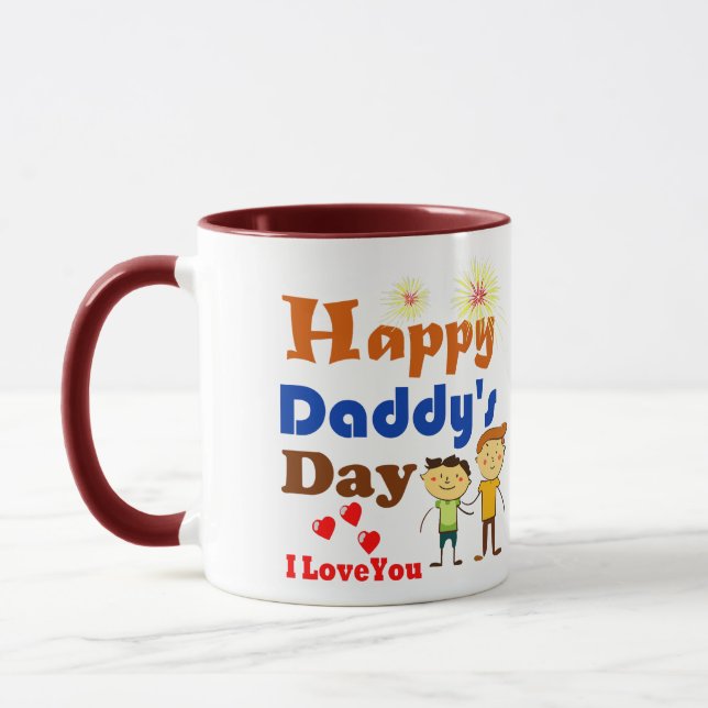 Taza Mug feliz día de papá (Izquierda)