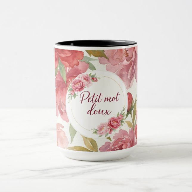 Taza Mug floral Petit mot doux (Centro)