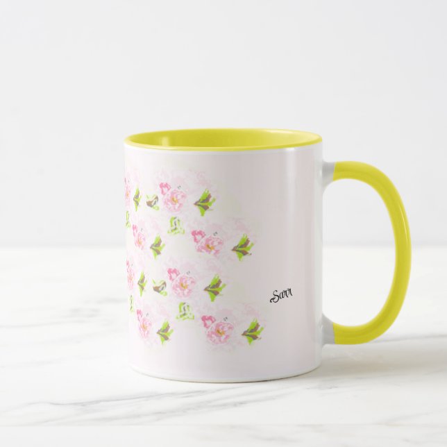 Taza Mug: Flores de cerezo (Derecha)