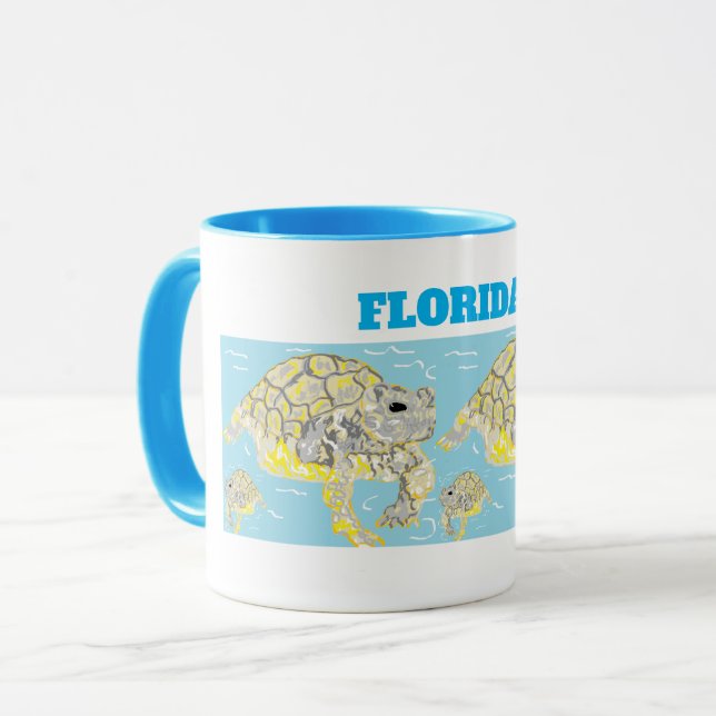 Taza Mug: Florida Sea Life (Anverso izquierdo)