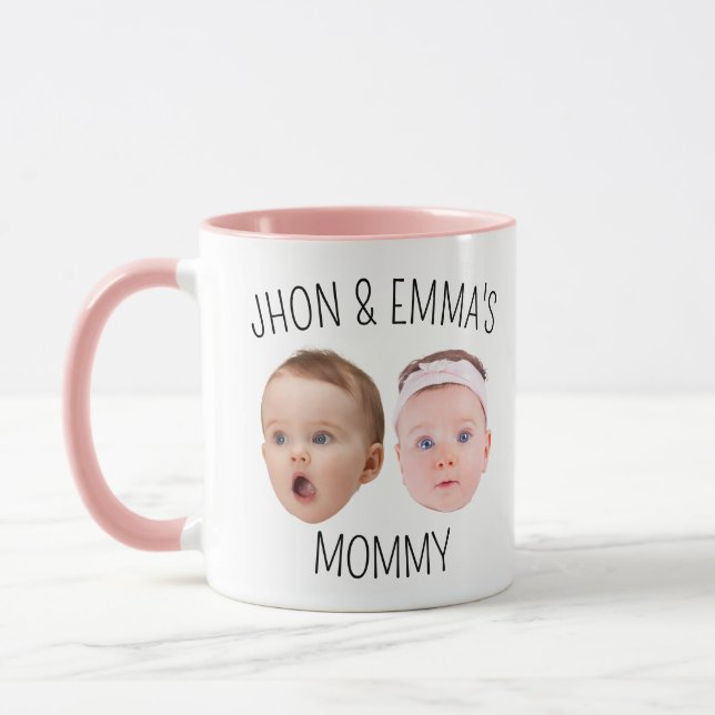 Taza Mug fotográfica personalizada, regalo del Día de l (Izquierda)