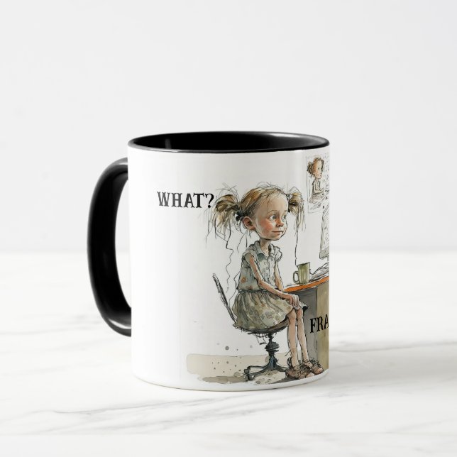 TAZA MUG FRAZZED (Anverso izquierdo)