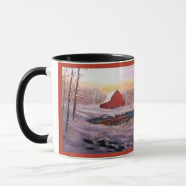 TAZA MUG "FREEMAN LAKE SNOW"