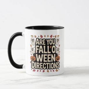 Taza Mug Funny Fall-o-Ween Vibes