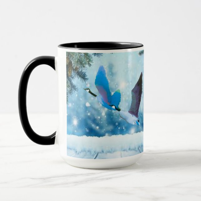 Taza Mug. geo azul (Izquierda)