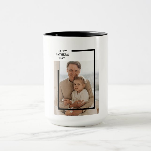 Taza Mug gigante del Día del Padre personalizado | Un r (Centro)