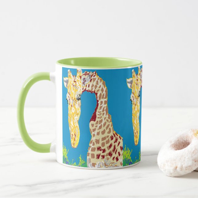 Taza Mug/Giraffe (Con donut)
