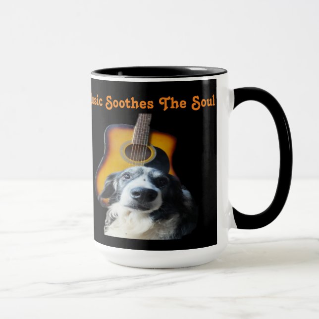 Taza Mug Guitar Dog (Derecha)