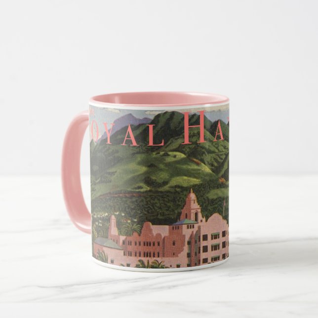 Taza Mug hawaiano vintage (Anverso izquierdo)