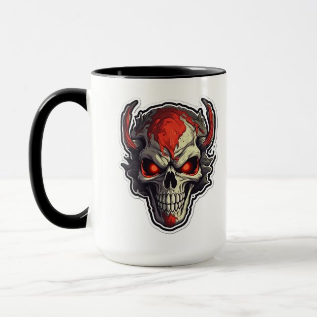 Taza Mug Heavy Metalizado (Izquierda)