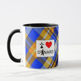 Taza Mug I love Dinard et tartan