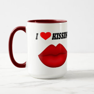 Taza Mug I Love Kissing