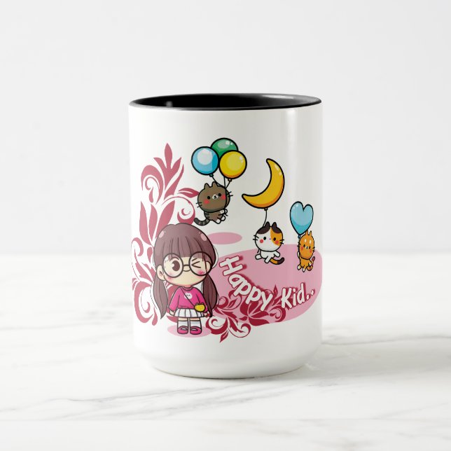 Taza Mug infantil feliz (Centro)