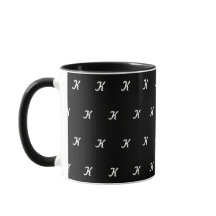 Mug inicial (blanco y negro)