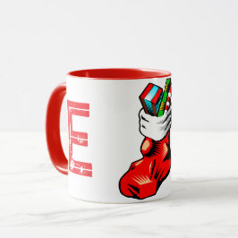 Taza Mug inicial de los navidades