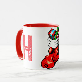 Taza Mug inicial de los navidades