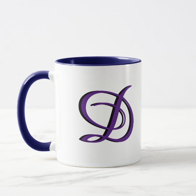 Taza Mug inicial - Regalos personalizados (Izquierda)
