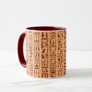 Taza Mug jeroglífico egipcio