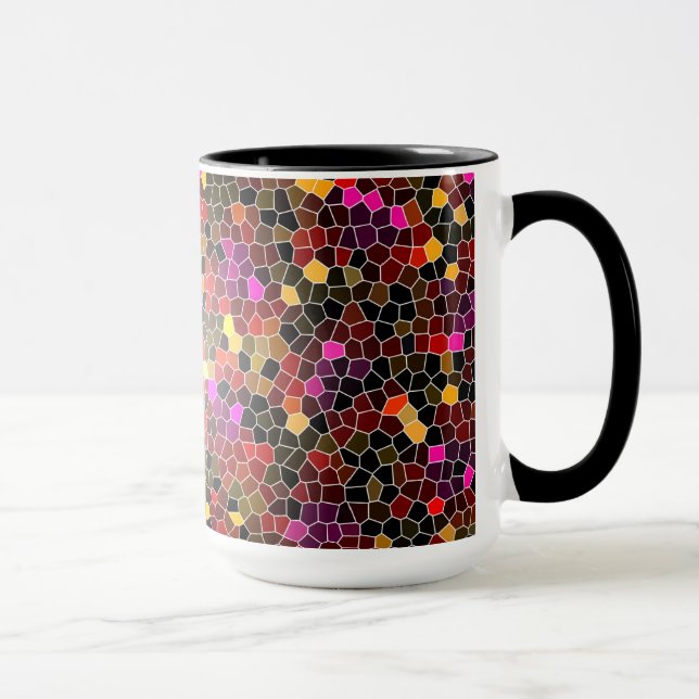 Taza MUG Jimette Diseño mosaico (Derecha)