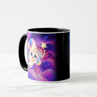 Taza Mug Kawaii Ciel Étoilé, Galaxie Nébuleuse Féerique