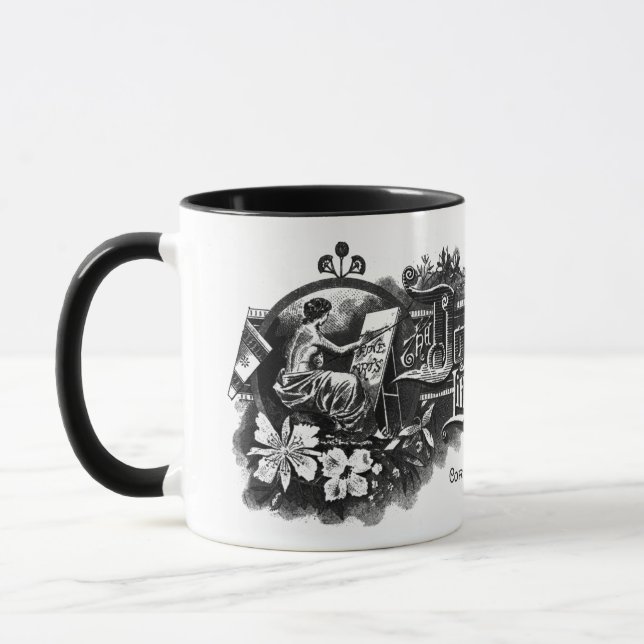 Taza Mug. litografía de Donaldson (Izquierda)