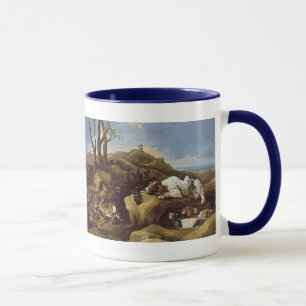 Taza Mug: Los españoles hablan conejos en las dunas
