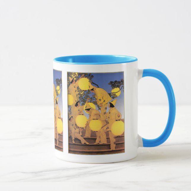 Taza Mug: Los Lantern portadores - Maxfield Parrish (Derecha)