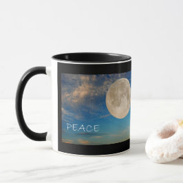 Taza Mug. luna de la paz