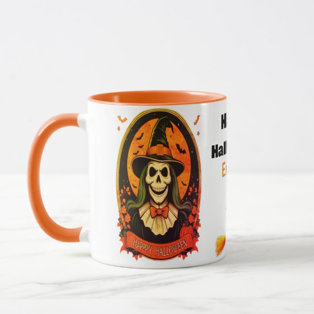 Taza Mug malvada de Halloween (Izquierda)