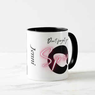 Taza Mug - Mango negro y dentro
