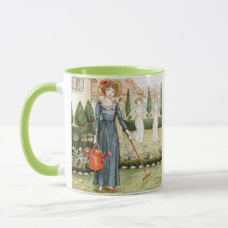 Taza Mug "Mary Mary Bastante Contraria" Kate Greenaway