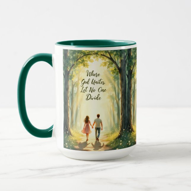 Taza Mug matrimonial de Woodland United (Izquierda)