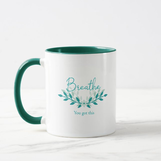 Taza Mug meditación - Respirar, tienes esto (Izquierda)
