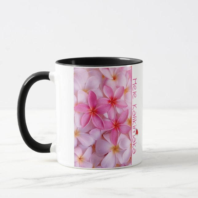 Taza Mug Mele Kalikimaka Hawaii Feliz Navidad (Izquierda)
