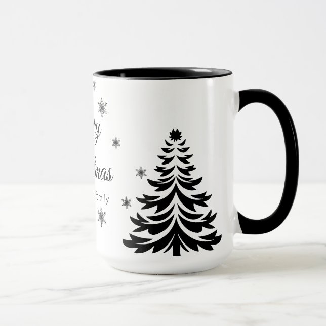 Taza Mug Merry Christmas and the happy family (Derecha)