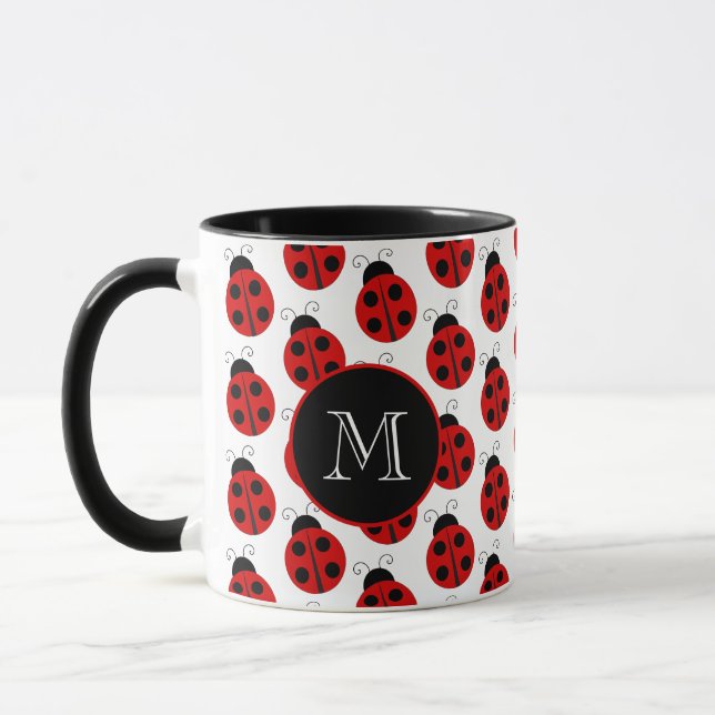 Taza Mug Monograma de Ladybug (Izquierda)