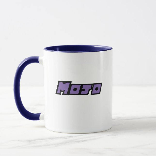Taza Mug morado y blanco (Izquierda)