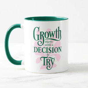 Taza Mug motivacional - Comienza el crecimiento